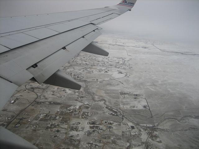 Flying into Denver