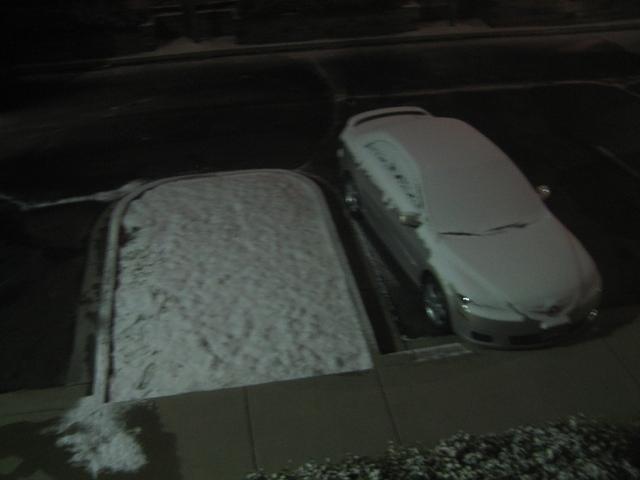 Overnight snow, Boulder