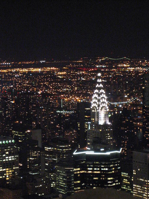 view from empire state building