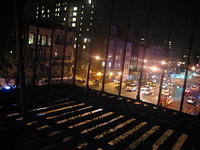 the view from my cell, onto bowery